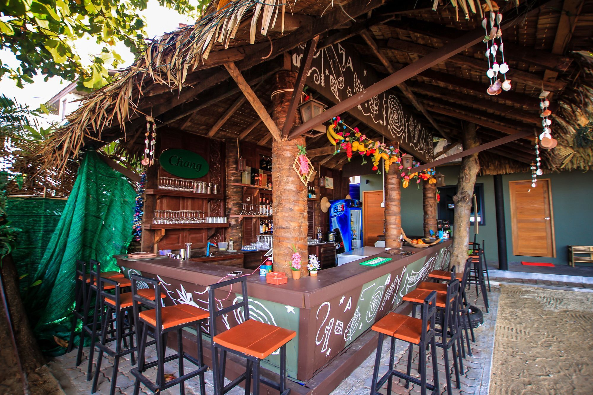 Bandon Beach Bar & Hostel (Adults Only) Lamai Beach  Bagian luar foto